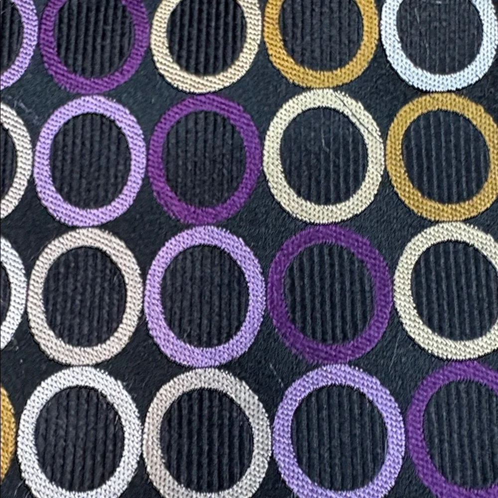 Michael Kors Silk Circle‎ Pattern Neck Tie